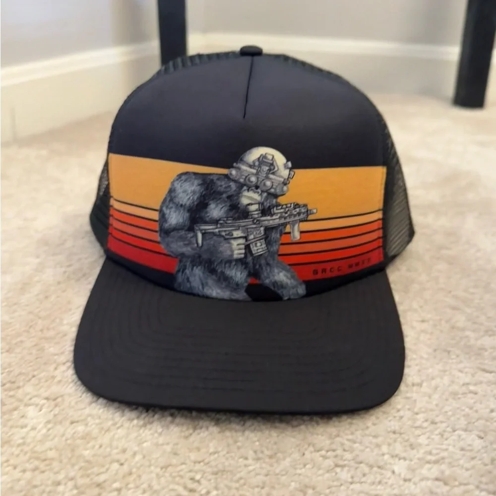 Black Rifle Coffee Trucker Hat - Picture 4 of 10